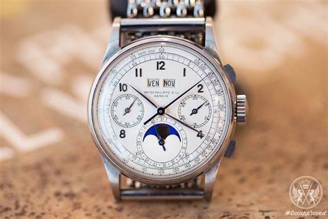 patek philippe ref. ...|Patek Philippe 1518 price.